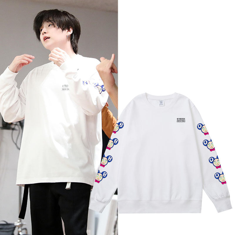 BTS Mouse Sleeve Crewneck