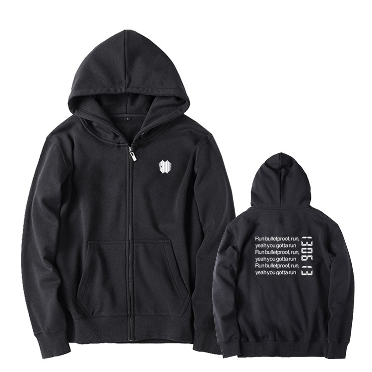 BTS Proof Zip Up Hoodie