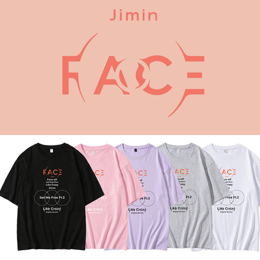 Jimin Face Album T-Shirt