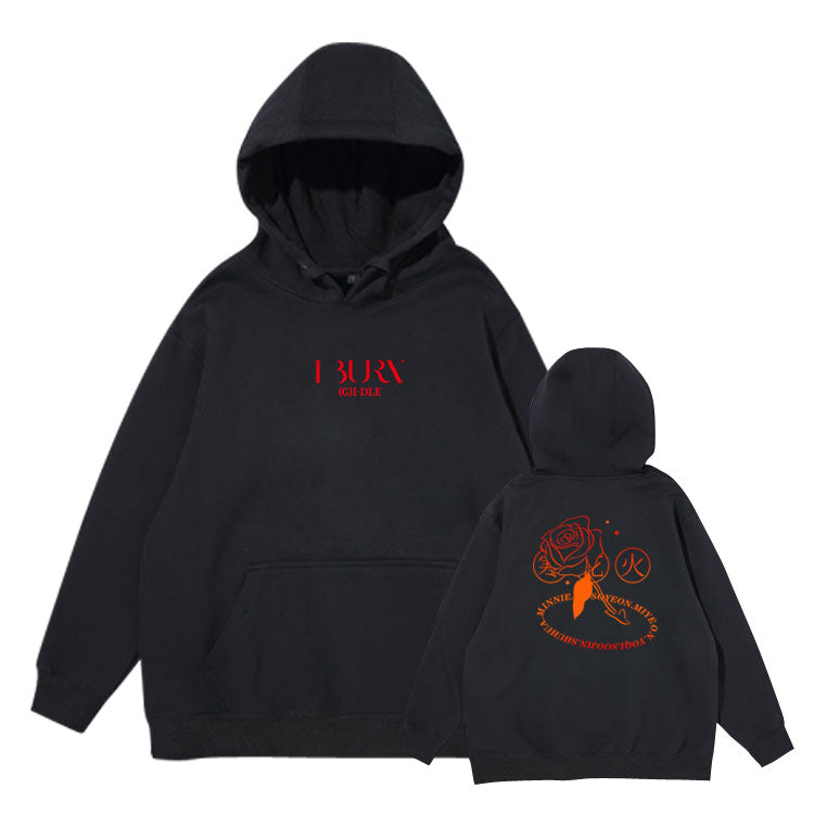 GIDLE I Burn Album Hoodie