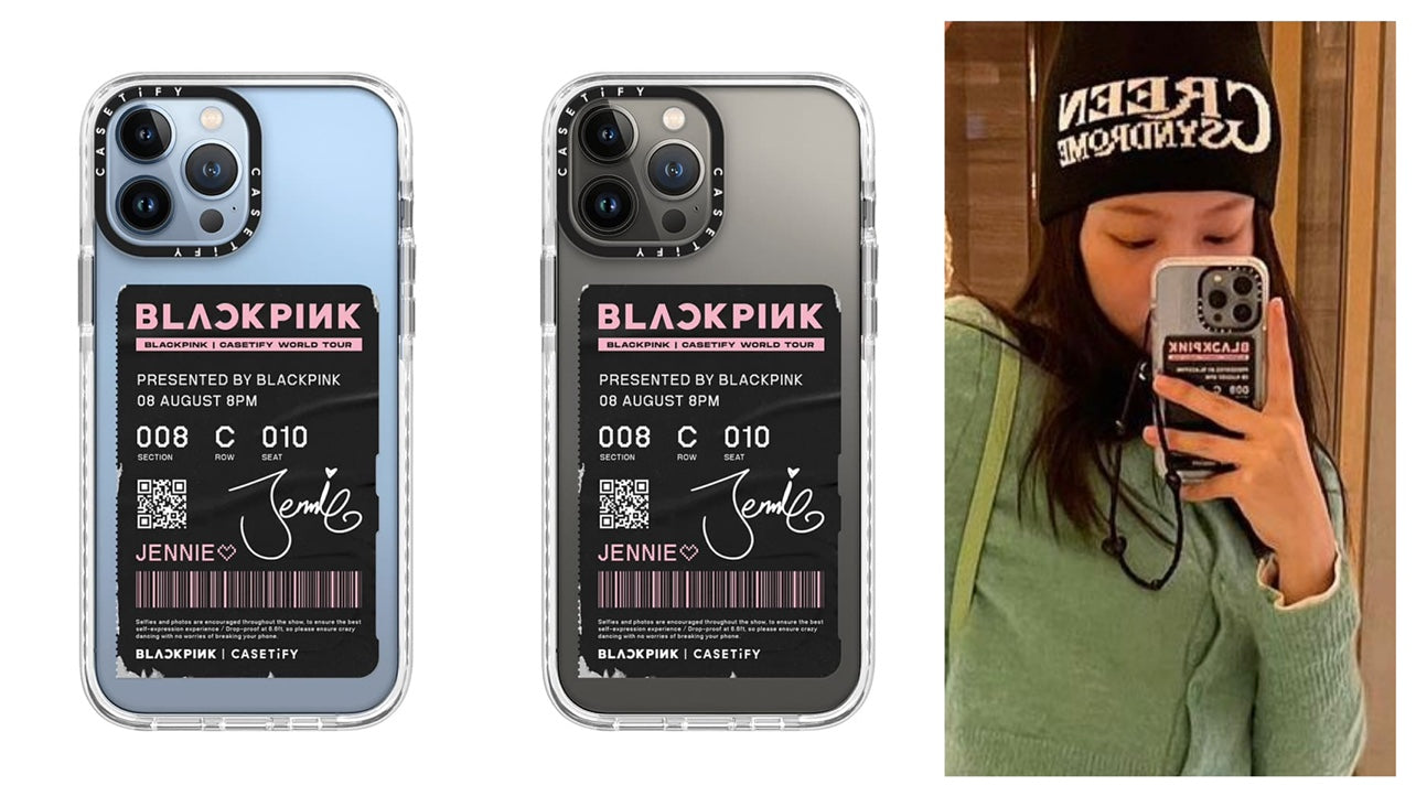 Blackpink Concert Ticket Member Phone Case