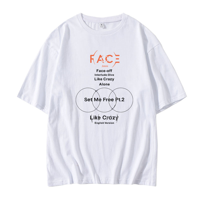 Jimin Face Album T-Shirt