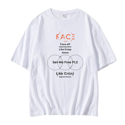 Jimin Face Album T-Shirt