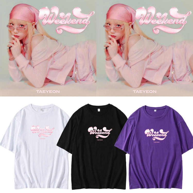 Girls Generation Kim Taeyeon Weekend T-Shirt