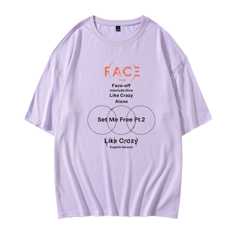 Jimin Face Album T-Shirt