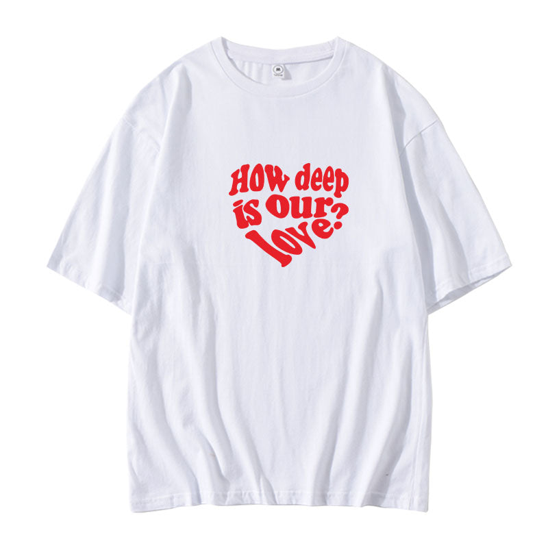 Itzy How Deep Is Our Love The Museum Visitor T-Shirt