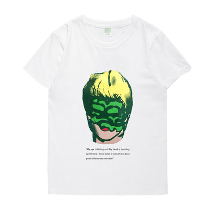 NCT127 Neo City Graphic Face Illusion T-Shirt