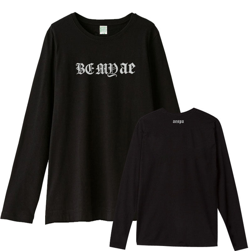 Aespa Be My Ae Concert Cropped Longsleeve T-Shirt