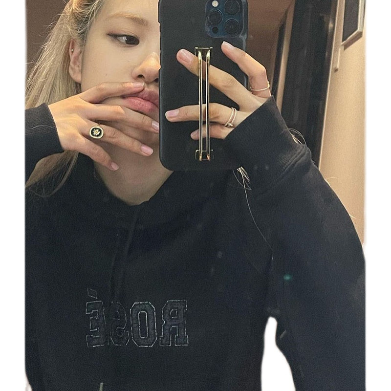 Blackpink Rose Hoodie