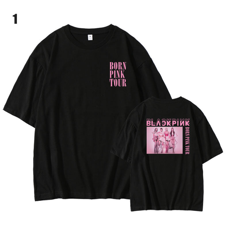 Blackpink Born Pink Tour Cropped T-Shirt