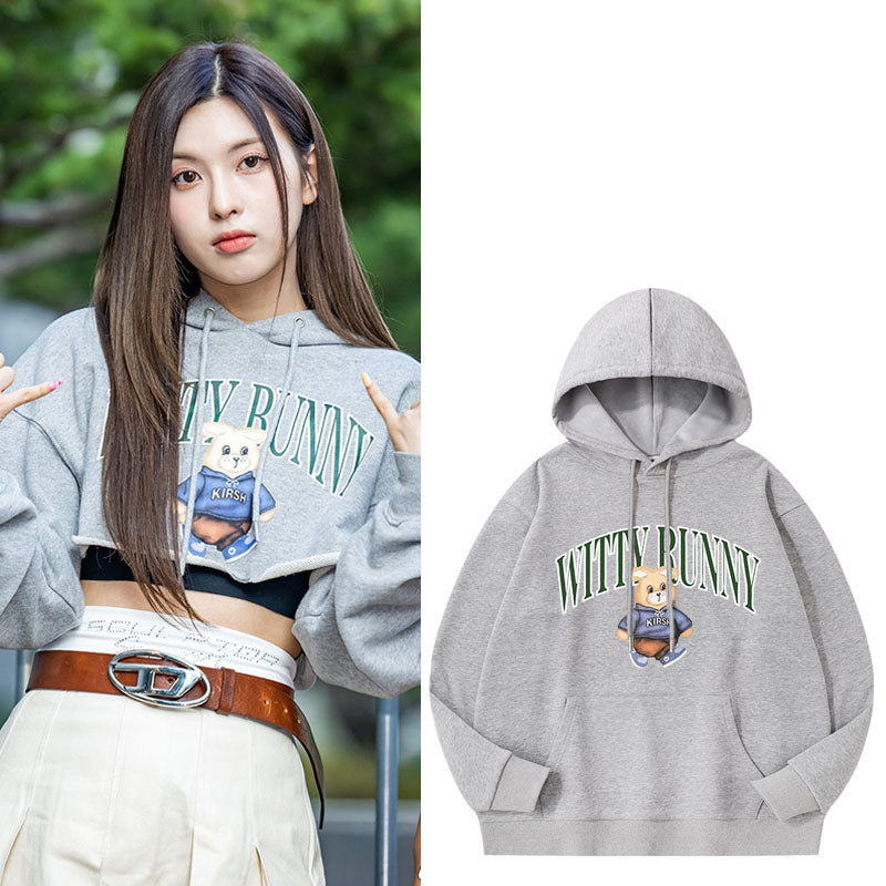 Nmixx Witty Bunny Hoodie