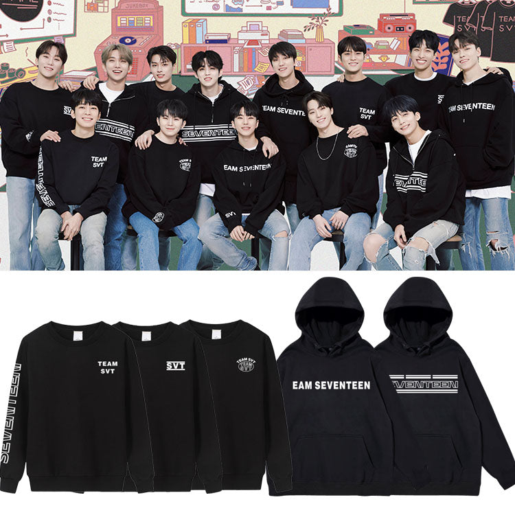 Seventeen 2022 6th Fanmeeting Carat Land Team SVT Crewneck Hoodie