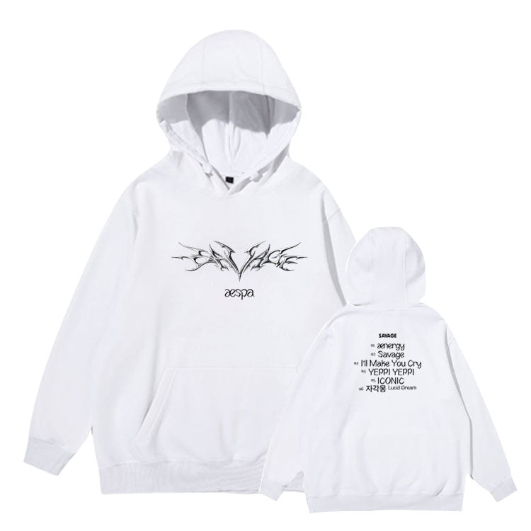 Aespa Savage Album Hoodie – idollookbook