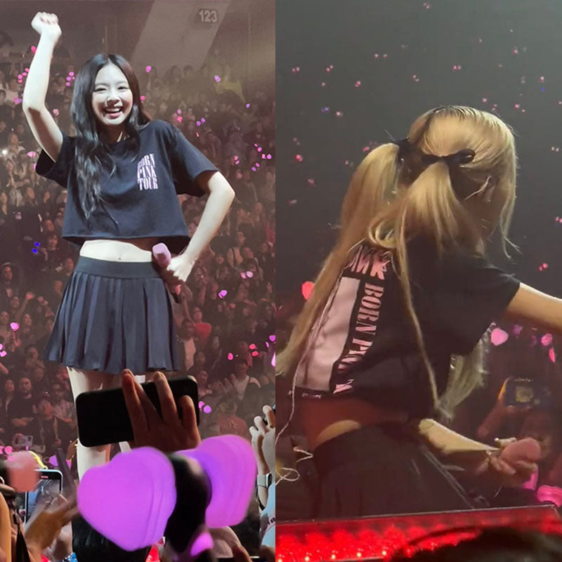 Blackpink Born Pink Tour Cropped T-Shirt