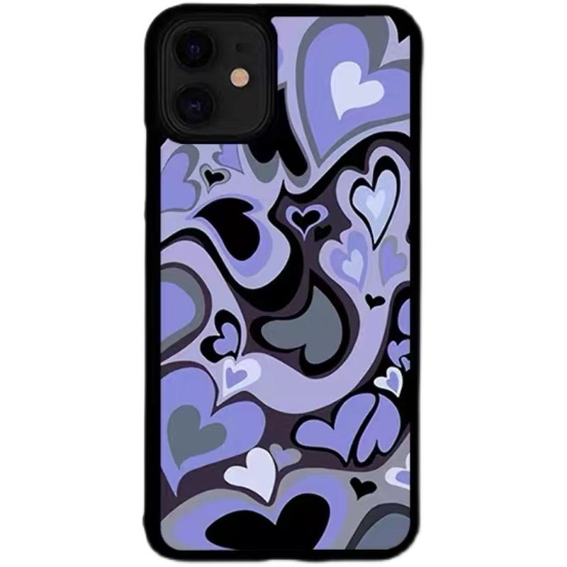 Blackpink Blue Heart Swirl Phone Case