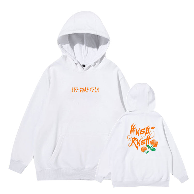 Lee Chaeyeon Hush Rush Album Hoodie Sweatshirt Merchandise