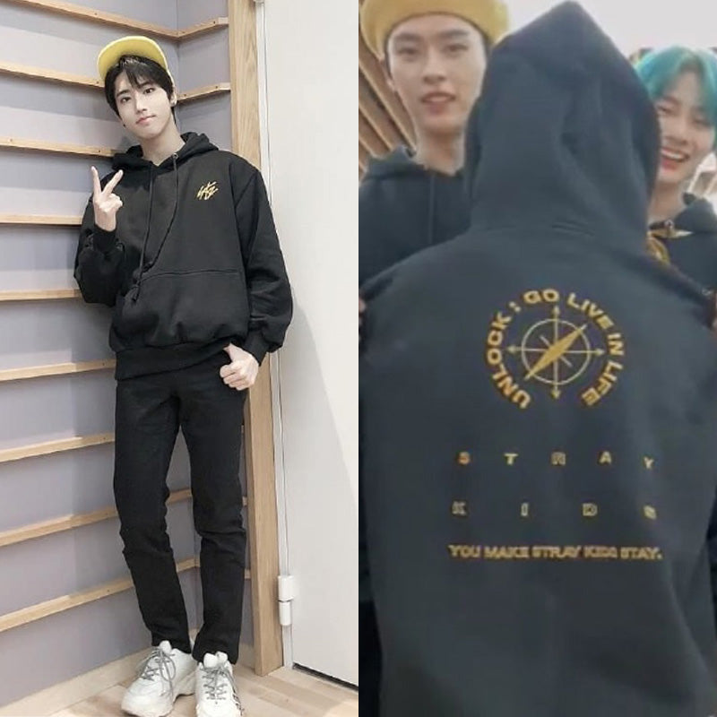 Stray Kids Unlock Go Live In Life Hoodie