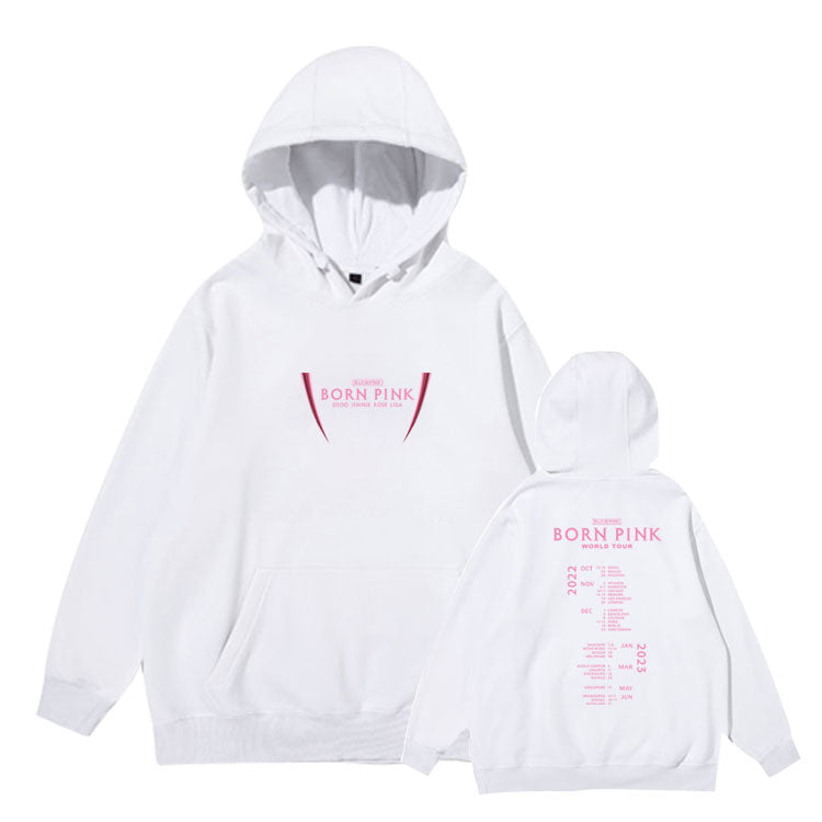 Blackpink Born Pink Concert Tour Hoodie Sweatshirt