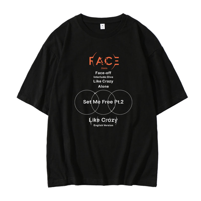 Jimin Face Album T-Shirt