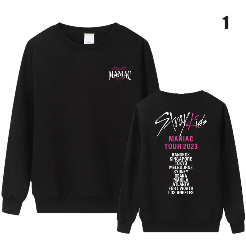 Stray Kids 2023 Maniac Tour Concert Joggers Crewneck