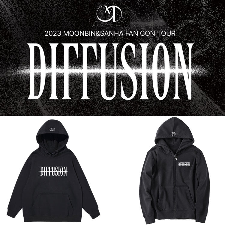 Astro Moonbin and Sanha Fan Con Tour Zip Up Hoodie