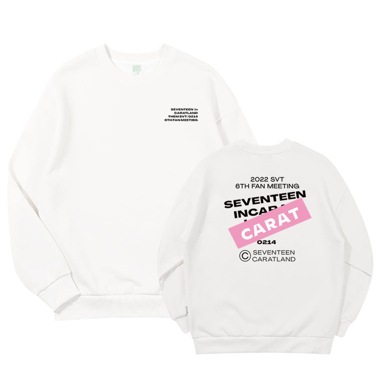 Seventeen 2022 6th Fanmeeting Carat Land Crewneck