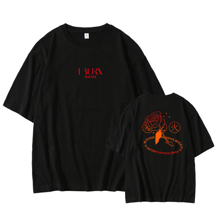 GIDLE I Burn T-Shirt