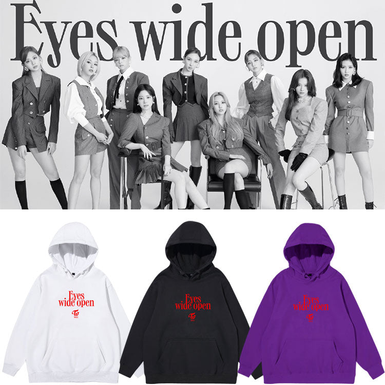 Twice Eyes Wide Open Hoodie