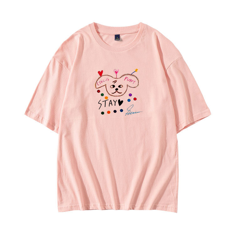 Stray Kids Circus Drawing T-Shirt