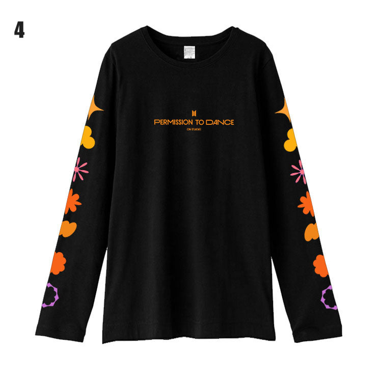 BTS Permission To Dance T-Shirt Longsleeve Hoodie