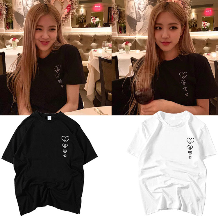 Blackpink Heart Love T-Shirt