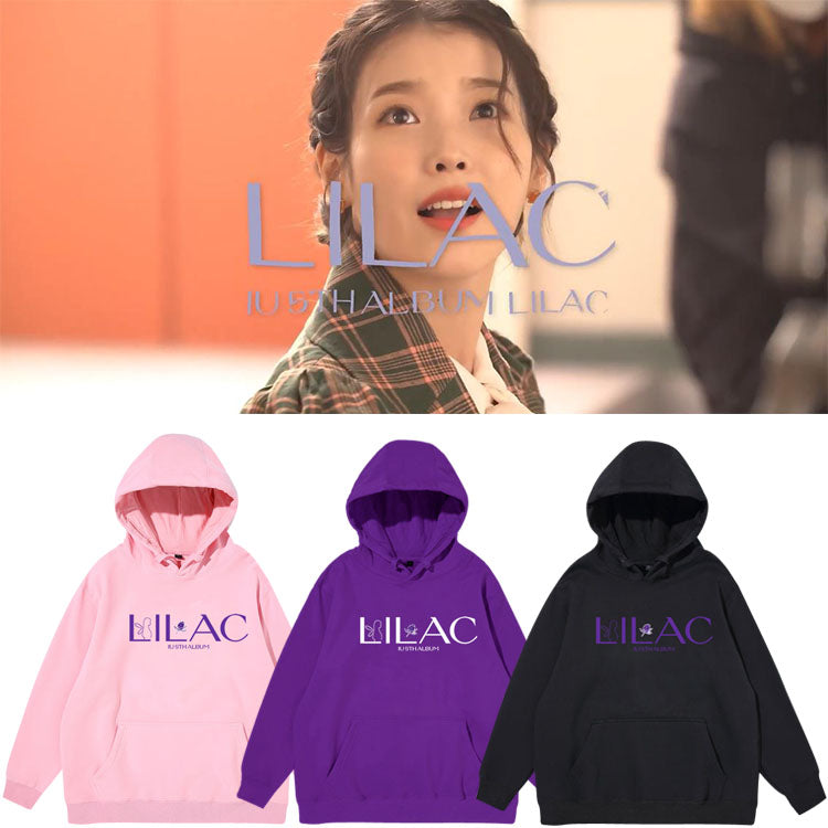 IU Lilac Hoodie