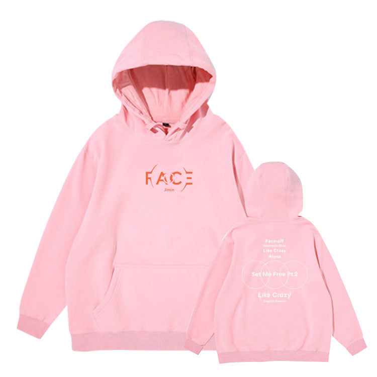 Jimin Face Album Hoodie