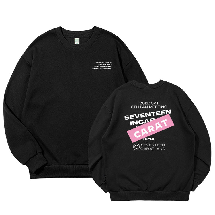 Seventeen 2022 6th Fanmeeting Carat Land Crewneck