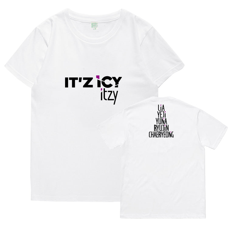 ITZY It'z Icy Album T-Shirt Merchandise