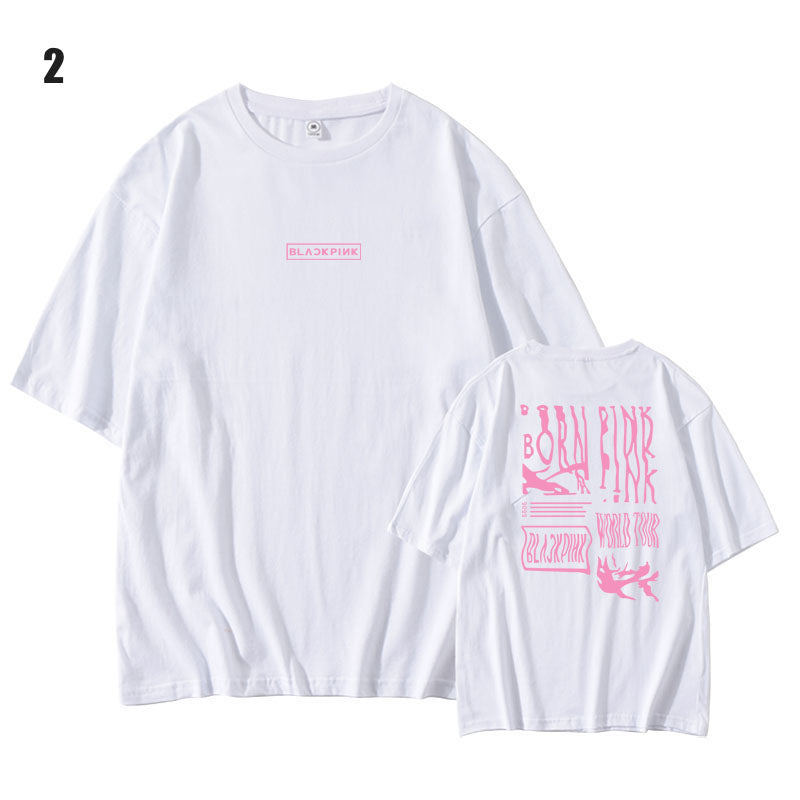 Blackpink Born Pink Tour Cropped T-Shirt