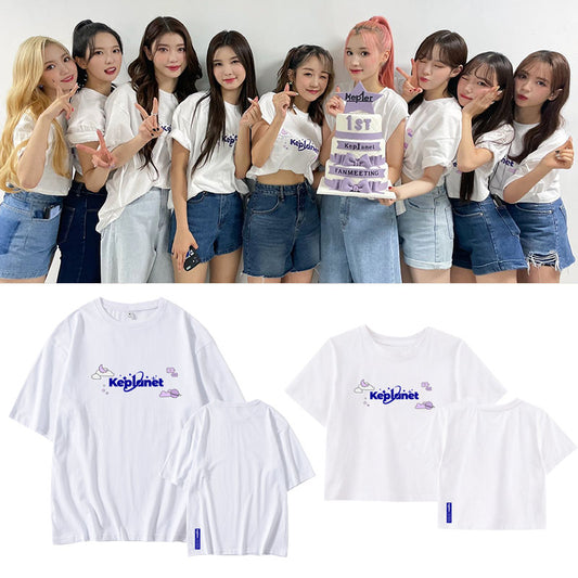 Kep1er Kep1anet Concert Cropped T-Shirt