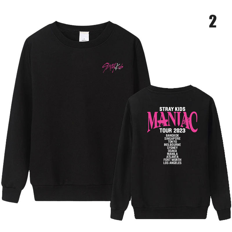 Stray Kids 2023 Maniac Tour Concert Joggers Crewneck