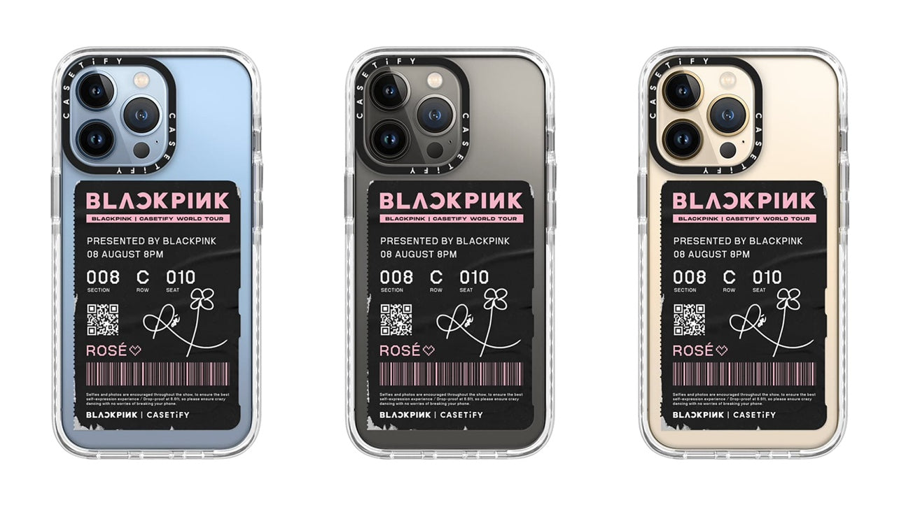 Blackpink Concert Ticket Member Phone Case