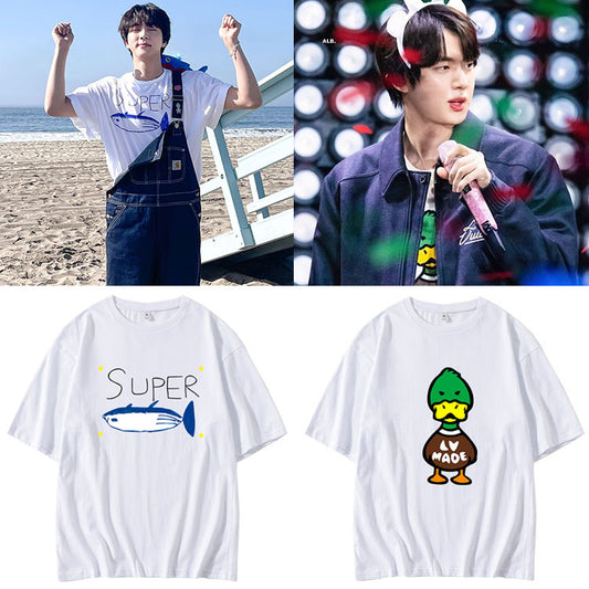 BTS Super Fish Love Made Duck T-Shirt