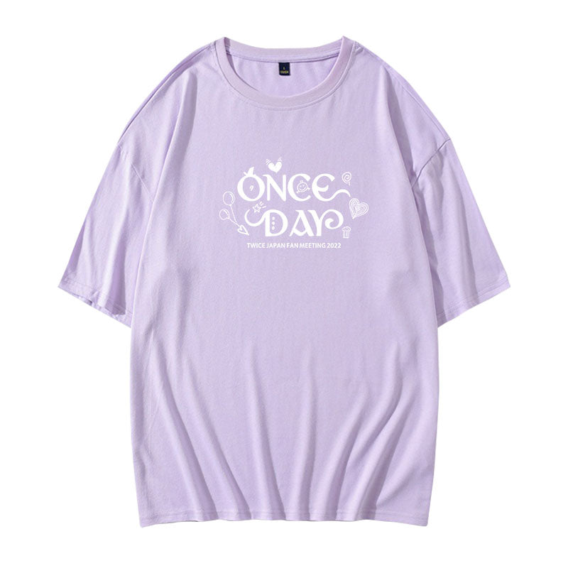 Twice Once Day Japan Fanmeeting 2022 T-Shirt