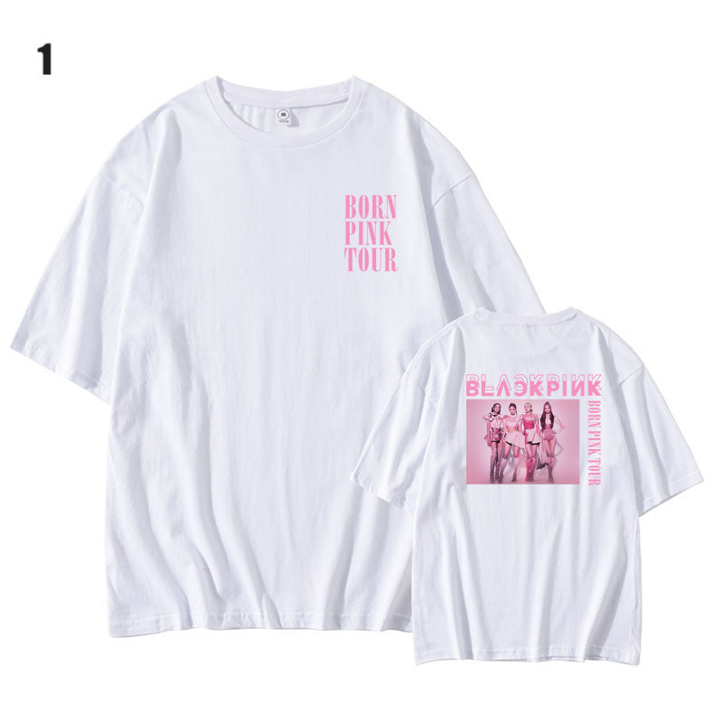 Blackpink Born Pink Tour Cropped T-Shirt