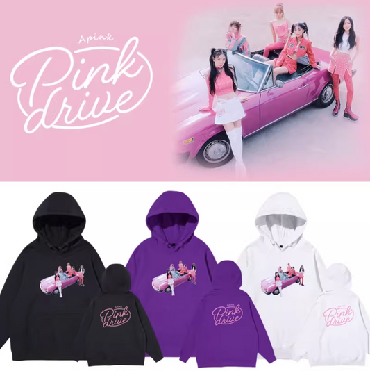 Apink Pink Drive Album Hoodie