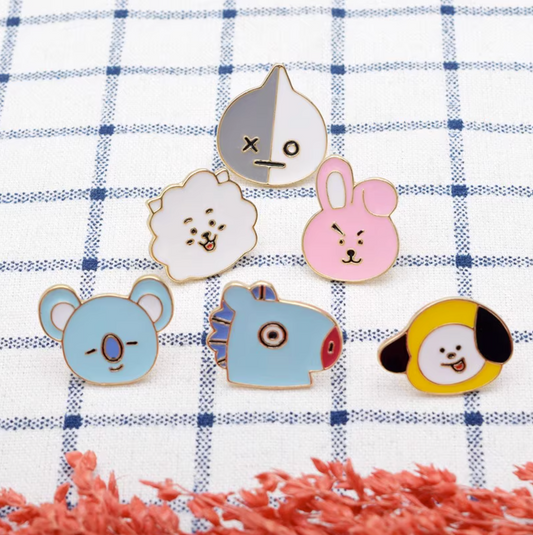 BTS BT21 Brooch