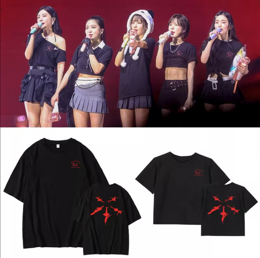 Red Velvet RtoV Concert Cropped T-Shirt