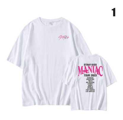 Stray Kids 2023 Maniac Tour Concert Cropped T-Shirt