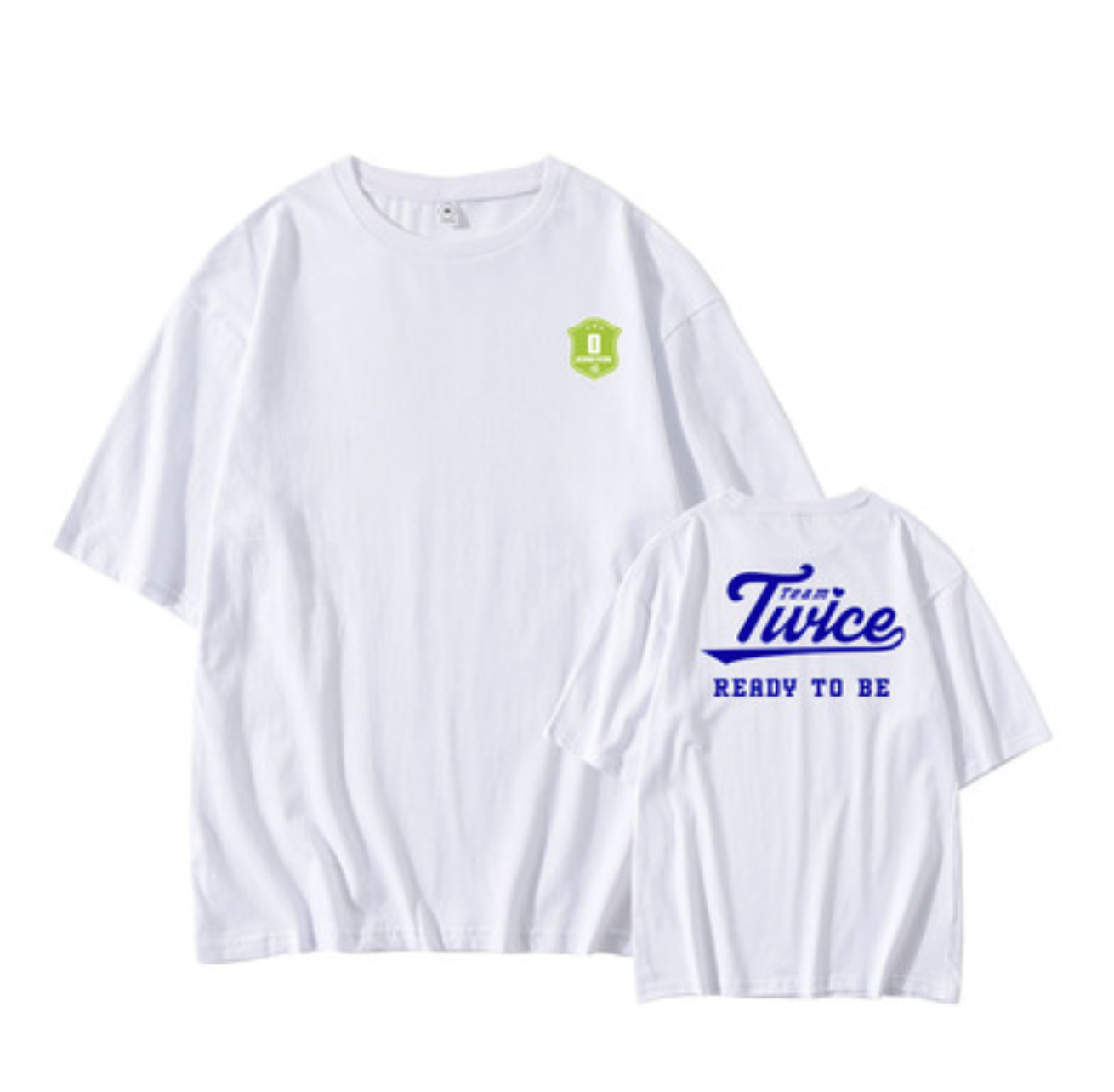 Twice 5th World Tour Ready To Be Concert White T-Shirt