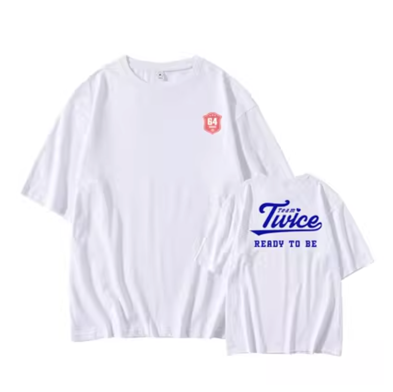 Twice 5th World Tour Ready To Be Concert White T-Shirt