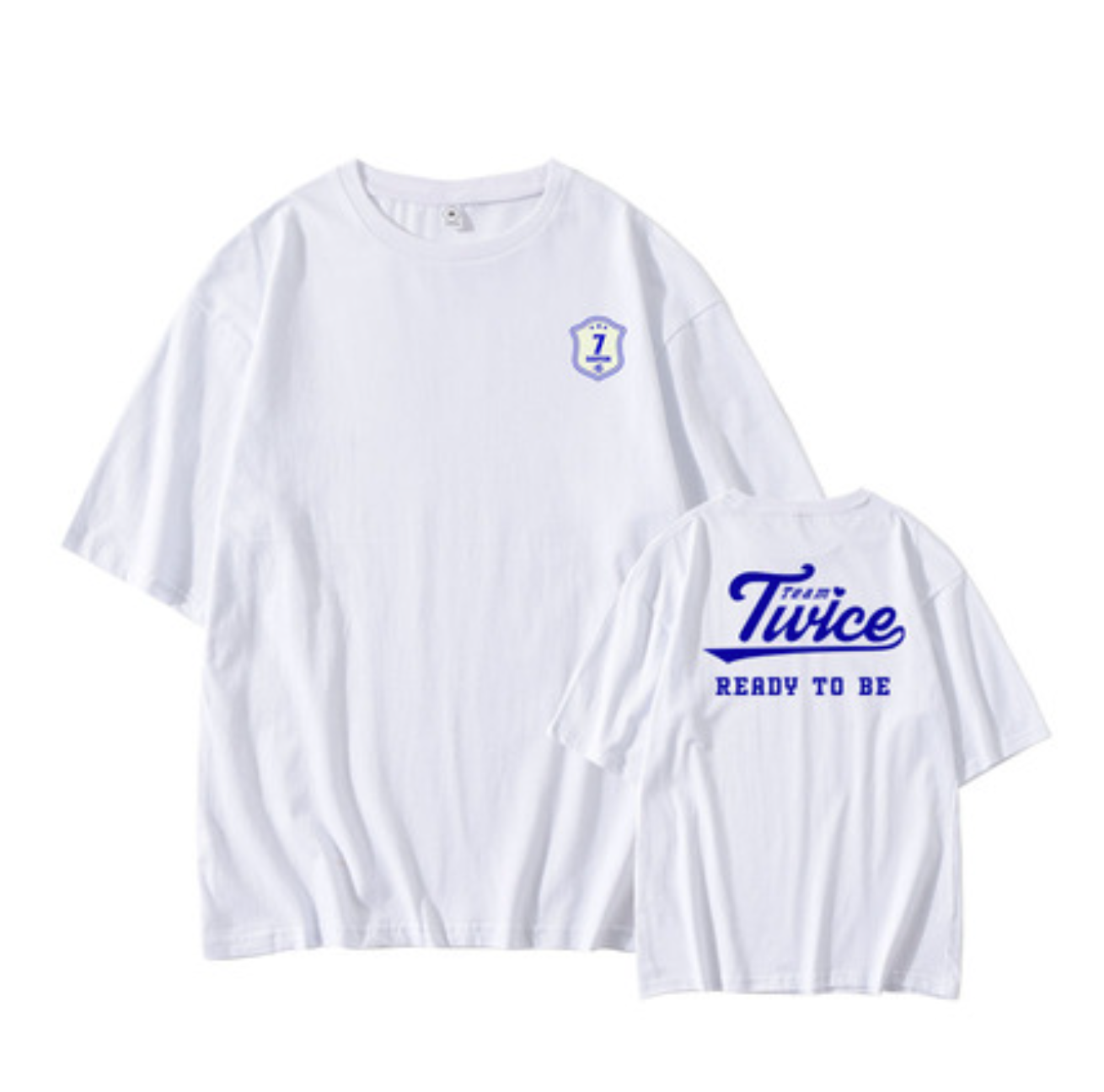 Twice 5th World Tour Ready To Be Concert White T-Shirt