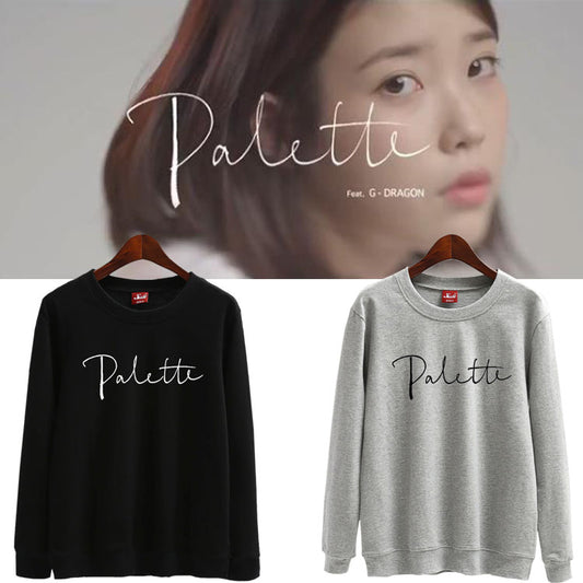 IU Feat G Dragon Palette Crewneck